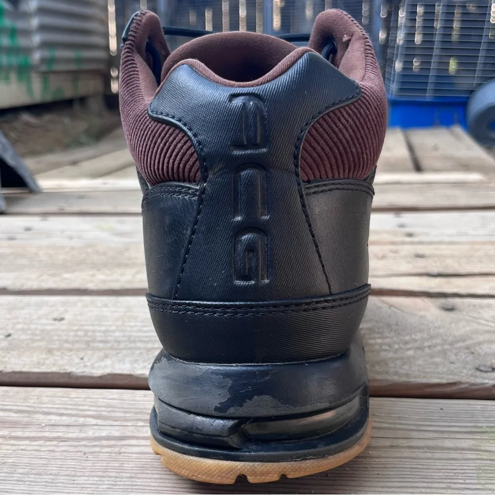 Nike Air Max Goadome SE 2021 Black/Brown ACG Leather Boots men’s sz 11 - Picture 8 of 13